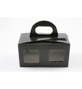 Boîte cadeau noir/or 2x500g
