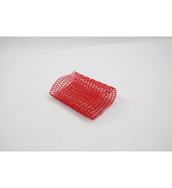 Schutzmantel aus rotem Plastik