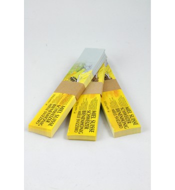 Etiquettes de miel VSI fleurs 500g à 100pcs