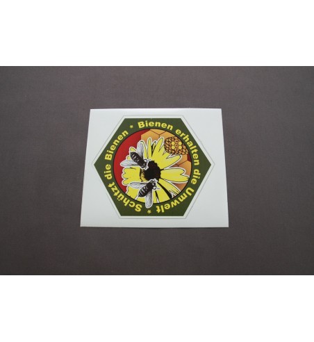 Sticker \"Schützt die Bienen\"