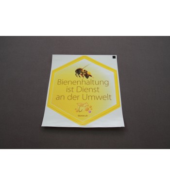 Kleber Bienenhaltung ist Dienst an der Umwelt