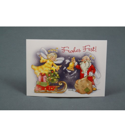 Carte postale \"Frohes Fest\"