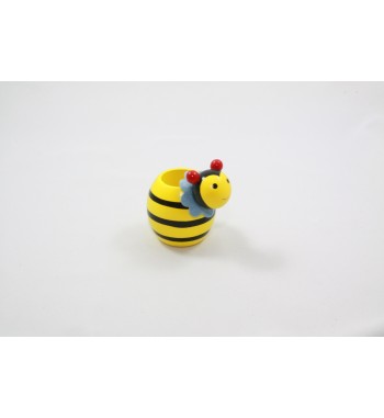 Gobelet à crayons en bois abeille
