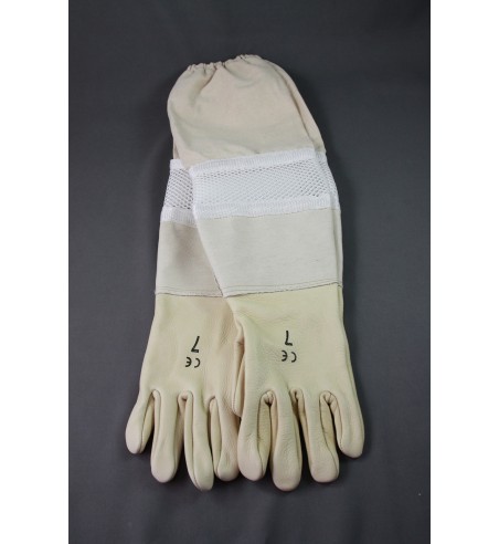 Gants cuir épais ventilation taille 8