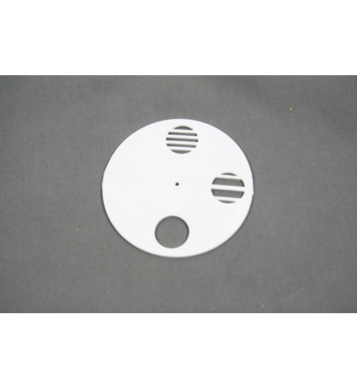 Serrure tournante en plastique 8cm