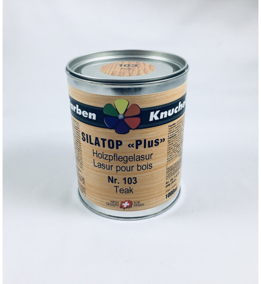 Silatop glaçure préservation No 103 teak 1L