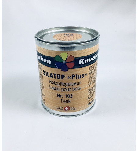 Silatop glaçure préservation No 103 teak 1L